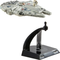 Hot Wheels Star Wars Starships Select, Teşhir Standlı Premium Kopya, Koleksiyon Araçları