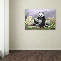 Marka Güzel Sanatlar 'Panda II' Macneil Stüdyosundan Tuval Sanatı