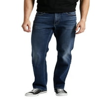 Gümüş Jeans A.Ş. Erkek Grayson Classic Fit Düz Paça Kot Pantolon, Bel Ölçüsü 30-42