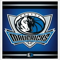 Dallas Mavericks - Logo Duvar Posteri, 22.375 34