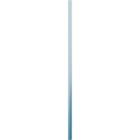 Ekena Millwork 3 4 W 69 H Gerçek Uyum PVC, İki tahta Çerçeveli Tahta-n-Çıta Kepenkler, Sojourn Mavi