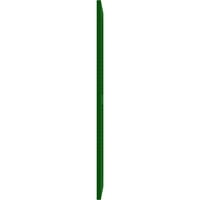 Ekena Millwork 15 W 38 H Gerçek Fit PVC İki eşit Panjur Kepenkleri, Viridian Yeşili