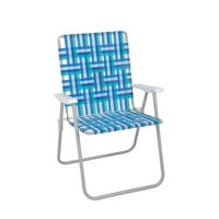 Dayanakları Katlanır Yüksek Sırtlı Fileli Sandalye, Çok Mavi