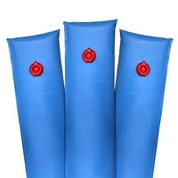 Havuz Mate Kış Su Torbası Yüzme Havuzu Kapakları Premium Ölçer 10 Ayak Tek Odacıklı, Mavi, 1-Pack