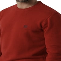 Ahbap erkek ve Büyük erkek Orijinal Crewneck Katı Kazak