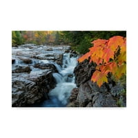 Michael Blanchette Photography'den 'Rocky Gorge Autumn' Marka Güzel Sanatlar Tuval Sanatı