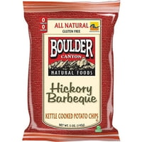 Boulder Kanyonu, Hickory Barbekü su ısıtıcısı Pişmiş Patates cipsi, 1. oz