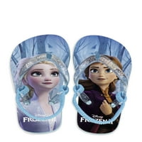 Disney Dondurulmuş Anna ve Elsa Plaj Günleri Arka Askılı Flip Flop