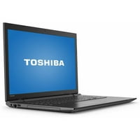 Toshiba Fırçalanmış Siyah 17.3 Satellite C75D-C Dizüstü Bilgisayar AMD A6-Dört Çekirdekli İşlemci, 4GB Bellek, 750GB