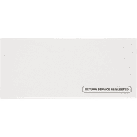 LUXPaper Normal Zarflar, 1 2, Parlak Beyaz, 1000 Paket