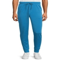 Atletik İşler Erkek ve Büyük Erkek Örgü Joggers, 5xl'ye kadar