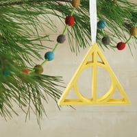 Hallmark Harry Potter Ölüm Yadigarları Sembolü Metal Noel Süsü, Walmart'a Özel