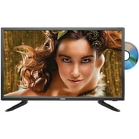 Naxa NTD-2457A 24 Araba Paketi ve Fiji AA PK ile LED TV + DVD Medya Oynatıcı Kombinasyonu