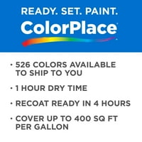 ColorPlace Classic Dış Cephe Boyası, Tozlu Altın, Düz, Galon