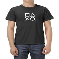 Playstation Erkek ve Büyük Erkek Kısa Kollu Grafik Tişört