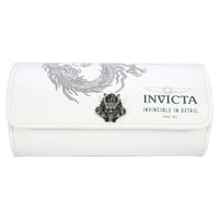 Invicta İzle 3 yuvalı Ejderha İzle Rulo Beyaz 33920