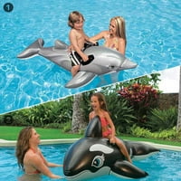 Inte Yunus ve Balina Yüzme Havuzu Şişme Ride-On Multipack