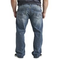 Gümüş Jeans A.Ş. Erkek Grayson Easy Fit Düz Paça Kot Pantolon, Bel ölçüsü 30-42