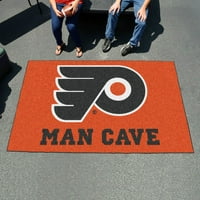 - Philadelphia Flyers Man Cave UltiMat 5'x8' Halı