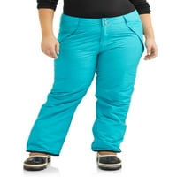 Iceburg Kadın Artı Boyutu Yalıtımlı Pull-on kayak pantolonu