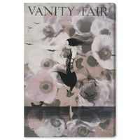 Wynwood Stüdyo Reklam Duvar Sanatı Tuval Baskısı 'Vanity Fair' Yayınları - Pembe, Siyah