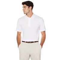 Erkek Kısa Kollu AirFlu Golf Performansı Düz Renk Polo Gömlek