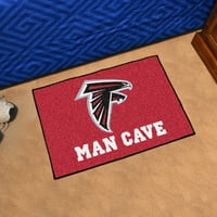 - Atlanta Şahinleri Man Cave Başlangıç Halısı 19 x30