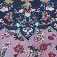 Zaman ve Tru Yerleştirme Baskı Cacoon Kimono kadın