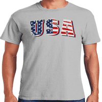Grafik Amerika Yurtsever ABD 4 Temmuz Bağımsızlık Günü erkek tişört Koleksiyonu