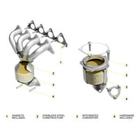 MagnaFlow - Egzoz Manifoldu Katalitik Konvertörü