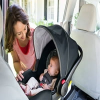 Graco SnugRide Click Connect Bebek Oto Koltuğu, NYC Siyah