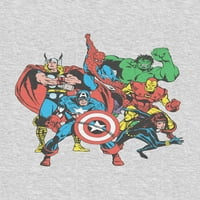 Juniors 'Avengers Kısa Kollu grafikli tişört