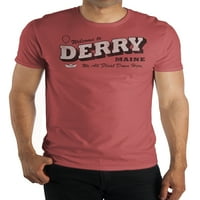 Pennywise IT Derry Maine erkek ve Büyük erkek grafikli tişört