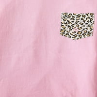 Sınırlı Çok Çita Baskı, Kravat Önü ve Katı Uzun Kollu Tişörtler