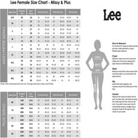 Lee kadın Artı Rahat Fit Düz Bacak Pantolon