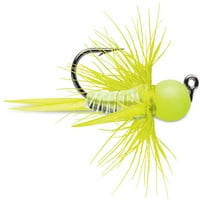 Tungsten Bullfly 1 16 oz Jig Glow Chartreuse