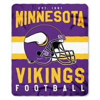 Minnesota Vikings Tekil 50 60 Polar Şal