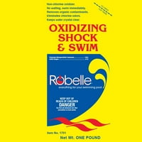 Yüzme Havuzları için Robelle Oksitleyici Şok ve Yüzme