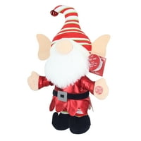 Tatil Zamanı Animasyonlu Santa Gnome Peluş Oyuncak