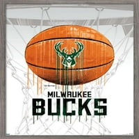 Milwaukee Bucks - Damla Topu Duvar Posteri, 14.725 22.375
