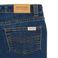 Levi Strauss & Co.'nun imzası. Kızlar İmza Orta Rise Süper Skinny Jeans, 6-18 Beden