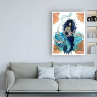 Marka Güzel Sanatlar 'Denizkızı Çiçek' Tuval Sanatı Darlene McElroy