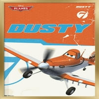 Disney Uçakları - Tozlu Duvar Posteri, 22.375 34