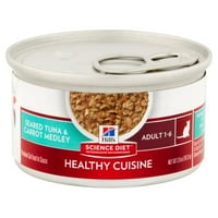 Hill's Science Diet Sağlıklı Mutfak Kurutulmuş Ton Balığı ve Havuç Karışık Premium Islak Kedi Maması, 2. Oz