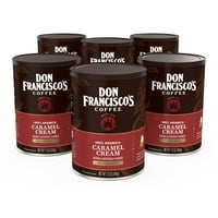 Don Francisco's Coffee %100 Arabica Karamelli Krema, Çekilmiş Kahve, Orta Boy Rosto, Oz