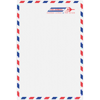 LUXPaper Açık Uçlu Zarflar, Beyaz, 250 Paket