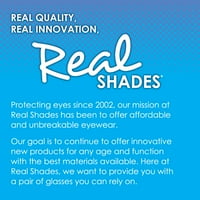 Gerçek gölgeler Çocuklar soğuk kırılmaz UV Koruma moda Güneş gözlüğü Yaş 4 +