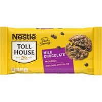 Nestle Toll House Sütlü Çikolata Pişirme Cipsi, 34. oz Çanta