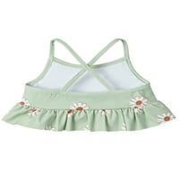 UPF 50+, 2 Parçalı, 12M-5T Bedenli Gerber Baby ve Toddler Girls Ruffle Bikini'den Modern Anlar