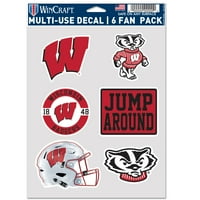 Wisconsin Prime 5 7.75 Si Fan Çıkartması